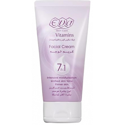 EVA SKIN CARE FACIAL CREAM WITH VITAMINS 7 IN 1 FOR ALL SKIN TYPES 45 GM